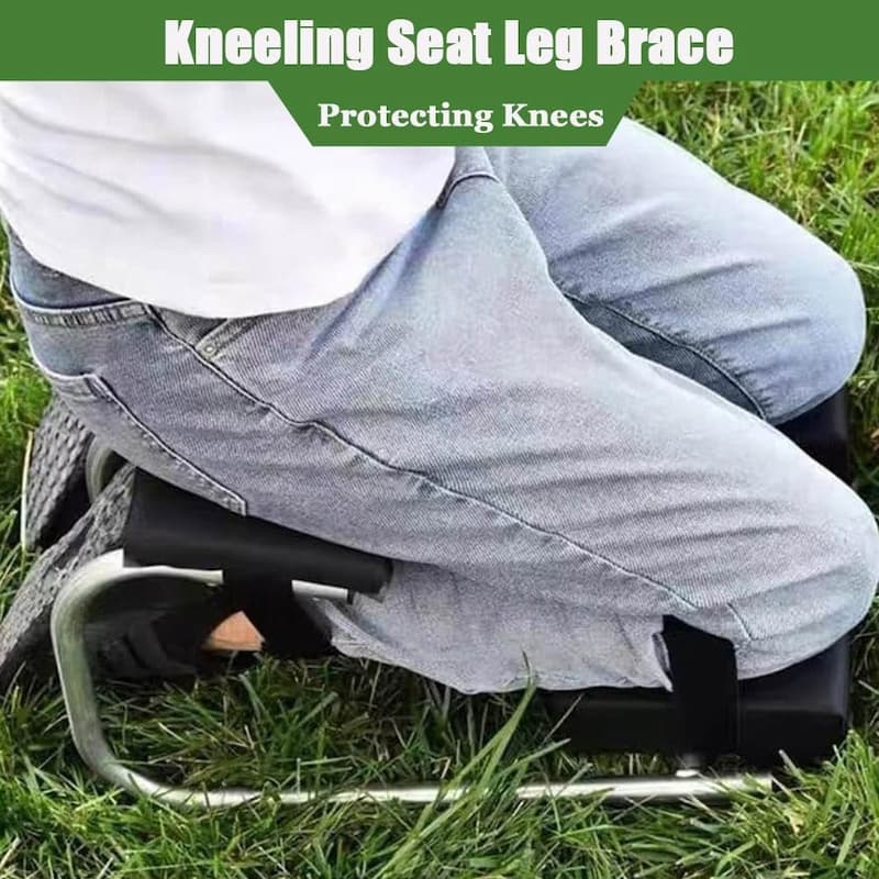 Kneeling Seat - Adjustable Garden Kneeler with Strap