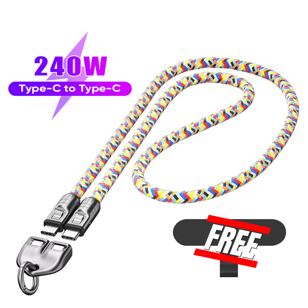 ChargeStrap - 2-in-1 Cable for Quick Charging of Wearables