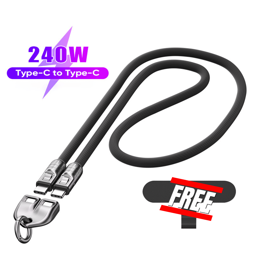ChargeStrap - 2-in-1 Cable for Quick Charging of Wearables