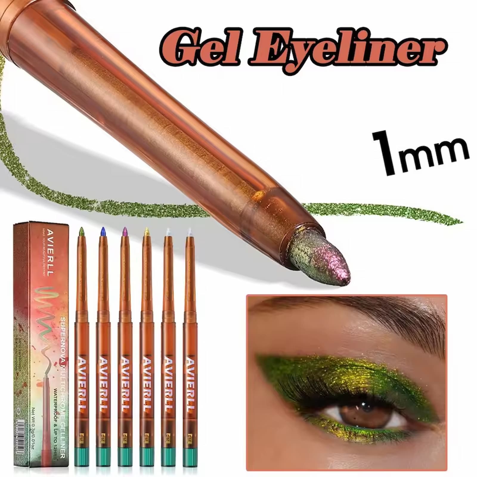 JeshaLiner - Unique Colored Eyeliner
