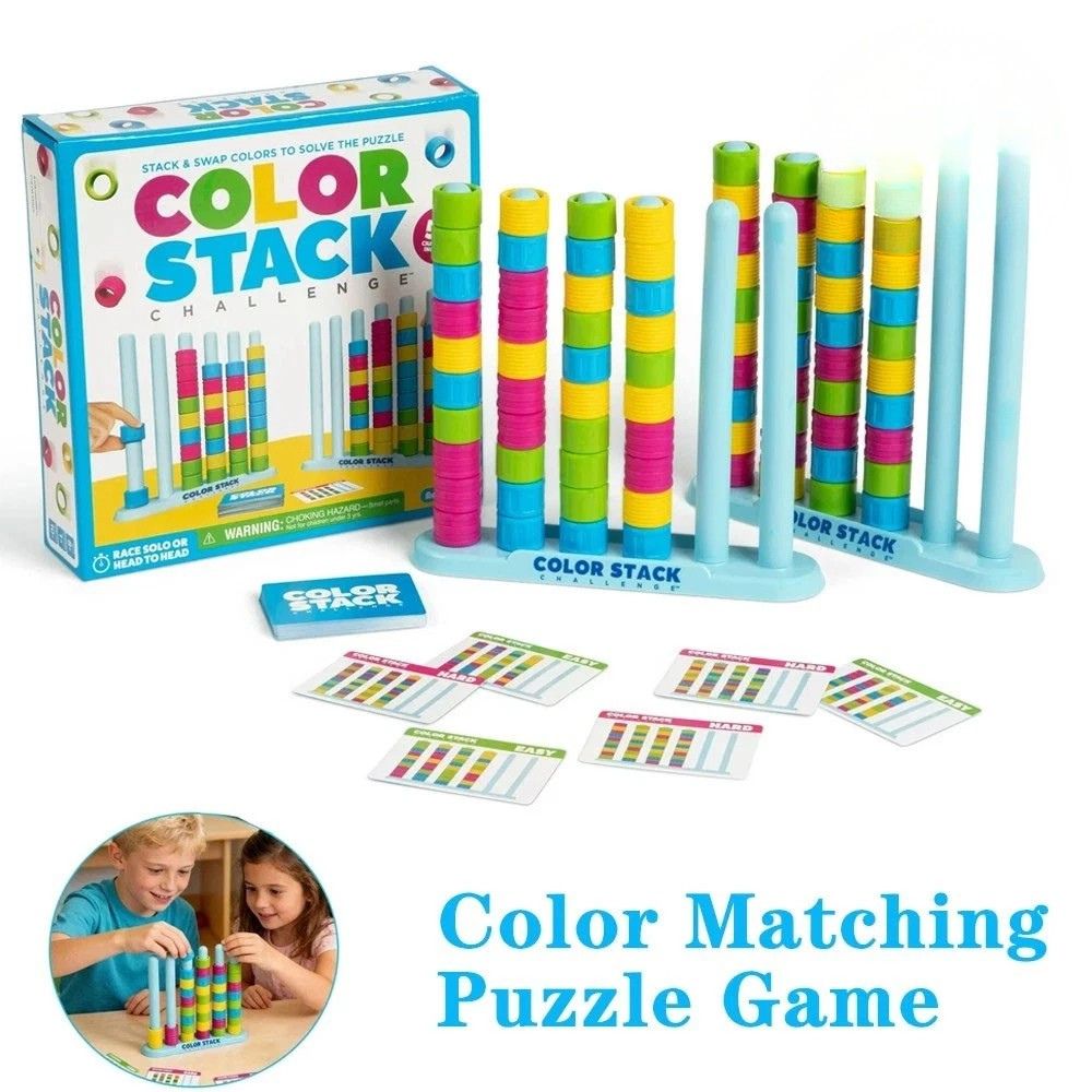 Color Stack - Fast-Paced Logic Puzzle Game