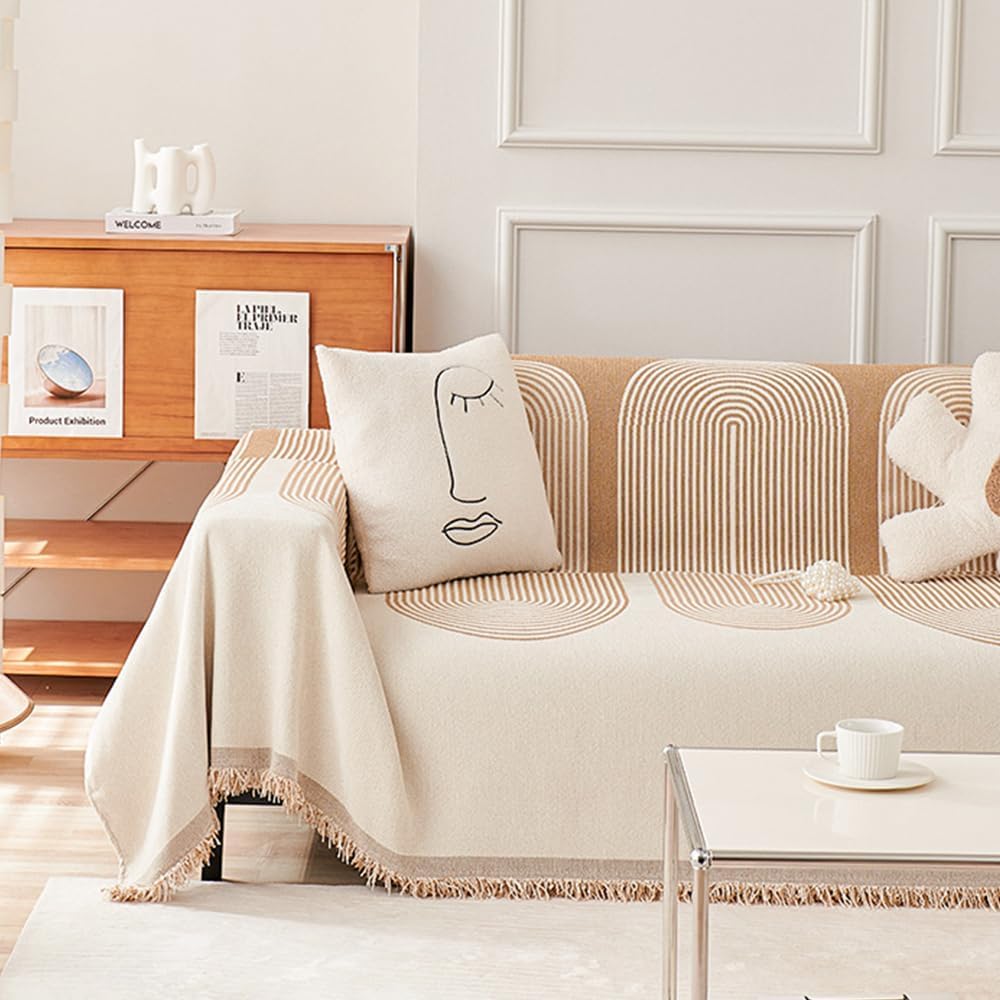 Cozy, Reversible Chenille Sofa Blanket