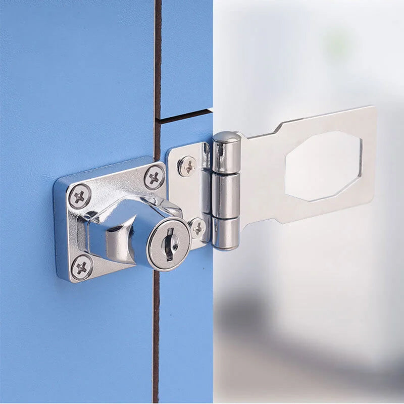 Cabinet Lock - Door Lock with Hinge Bolt and 2 Keys