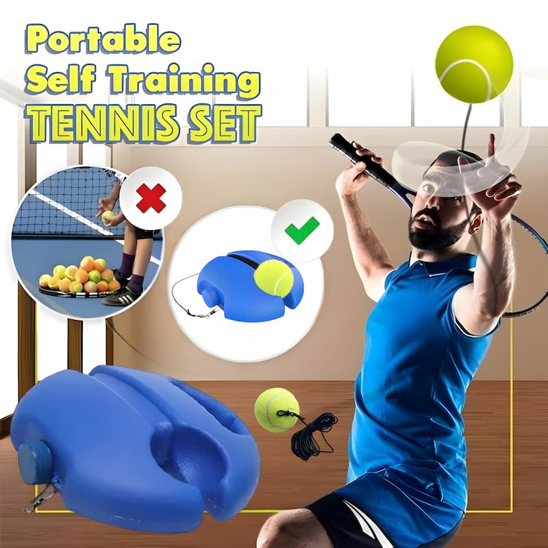 Unlimited Tennis - Tennis Training Anchor with Ball