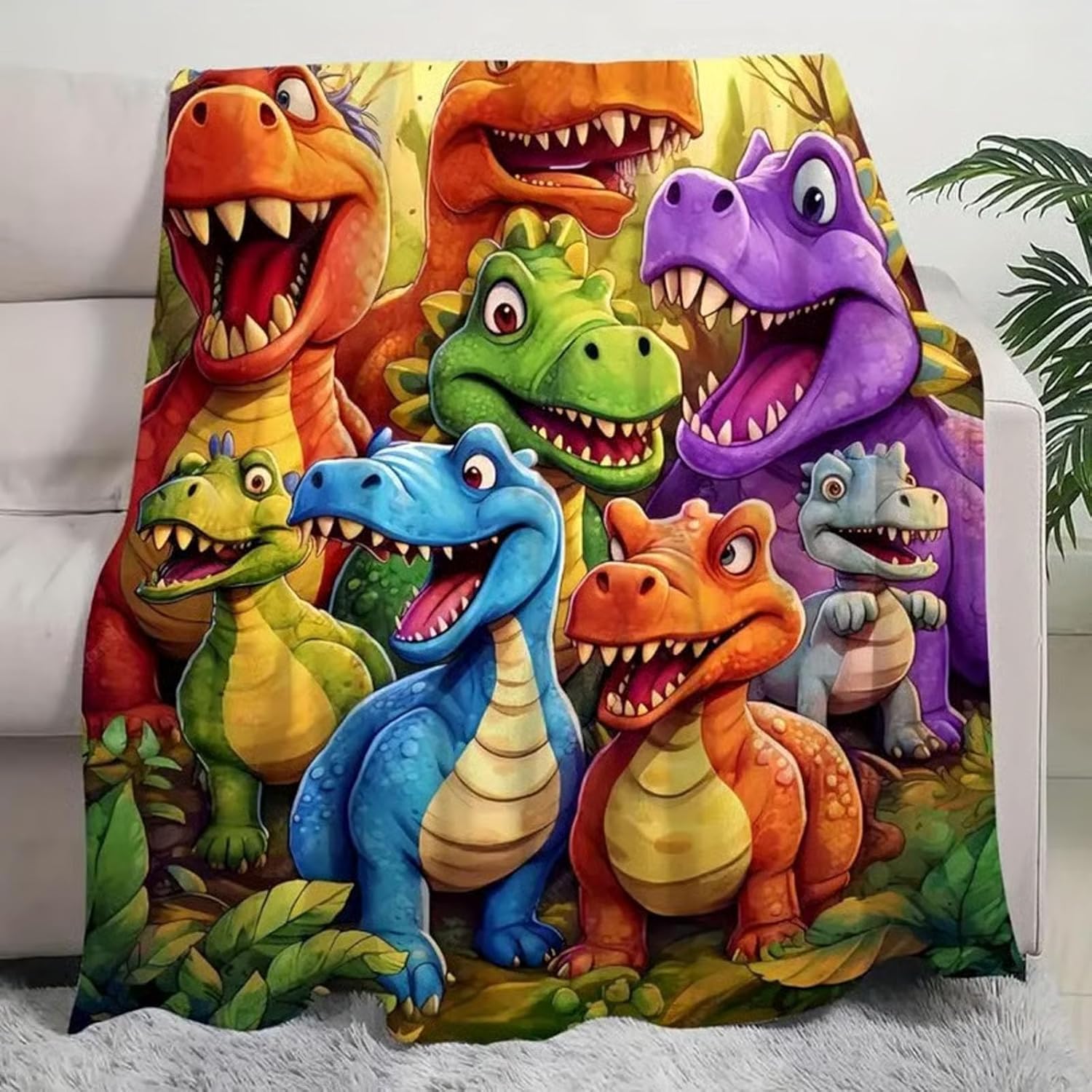 DinoBlanket - Cozy Dino Blanket for Kids