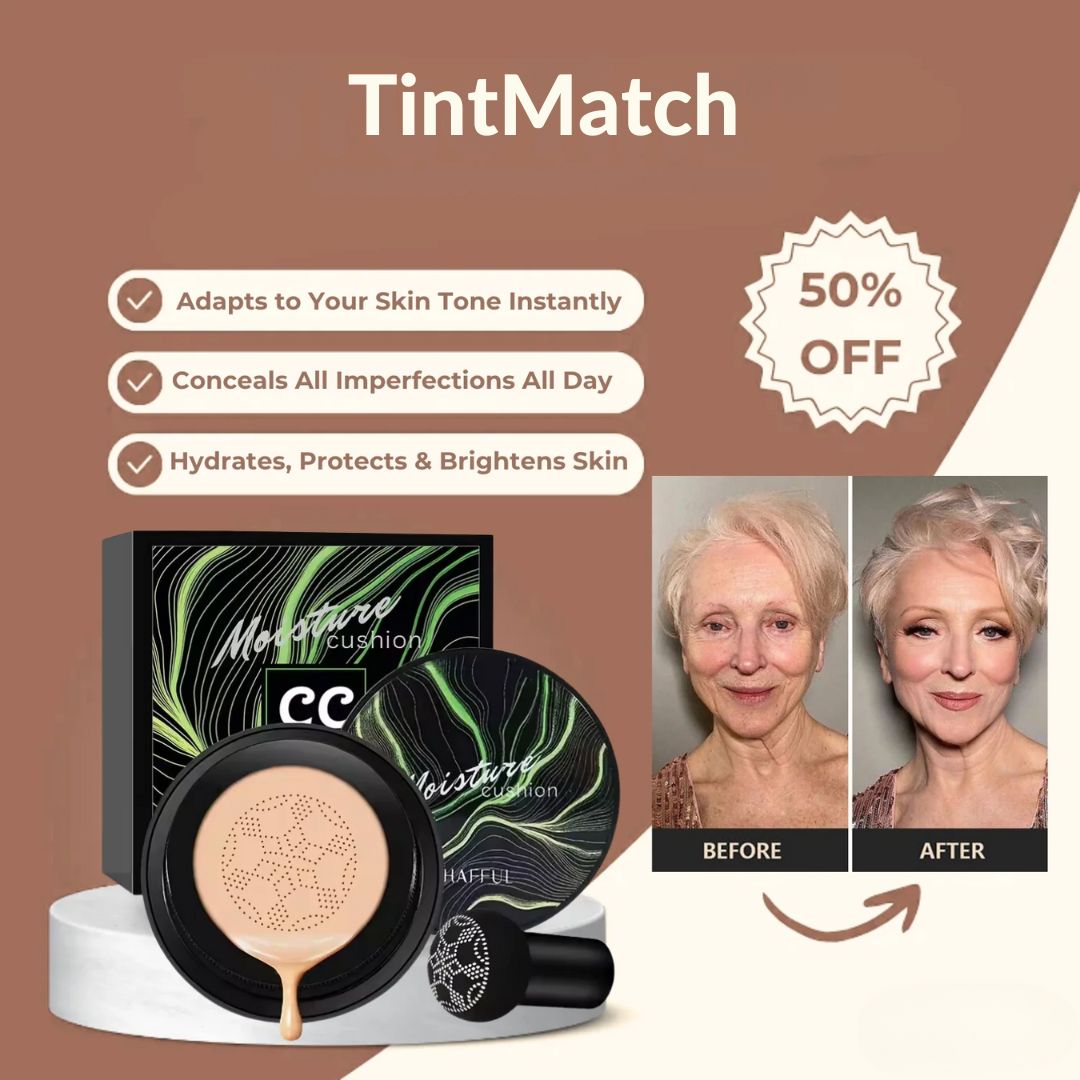 TintMatch - Color Changing Foundation for Flawless, Perfectly Toned Skin