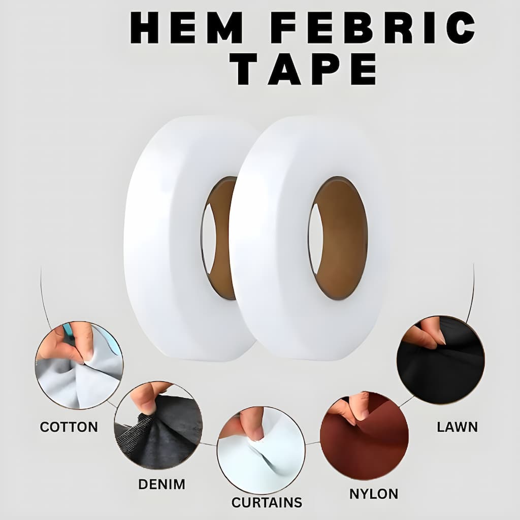 Durable, No-Sew Hem Tape