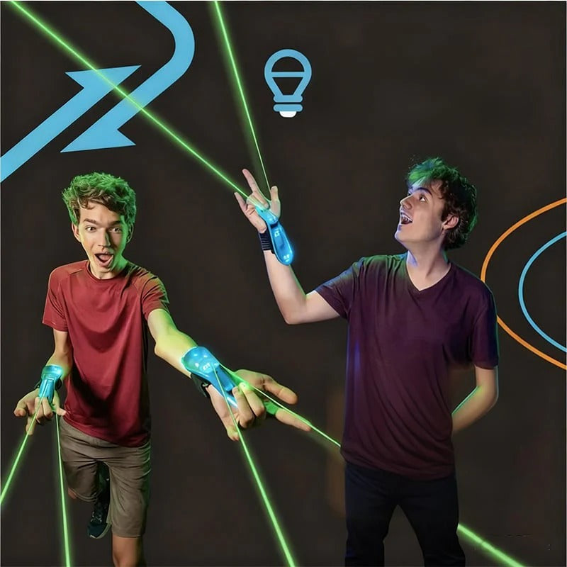 Web Shooter with Rope Launch