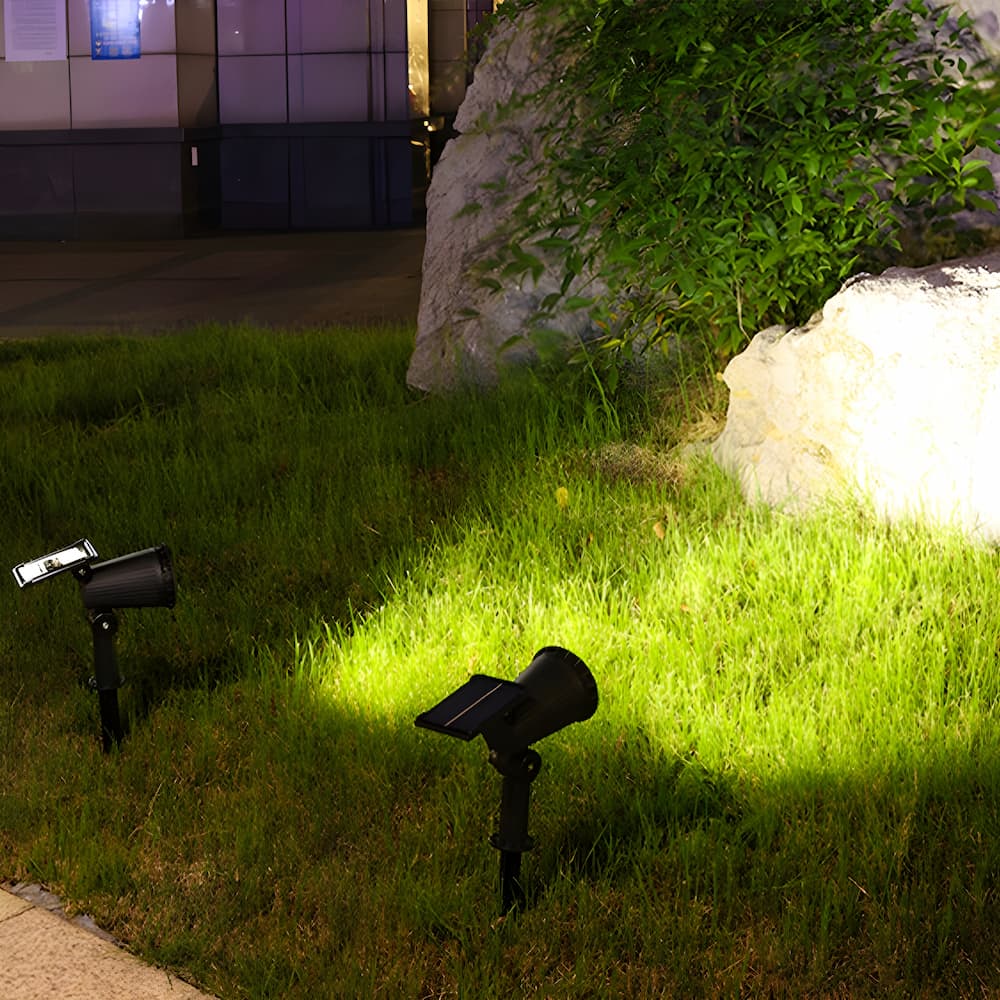 Garden Spotlight - Solar-Powered Garden Spotlight