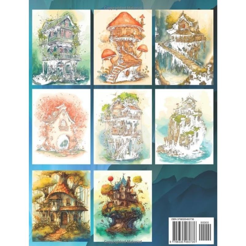 TraceDrawings - Relaxing Coloring Book with Ink Drawings