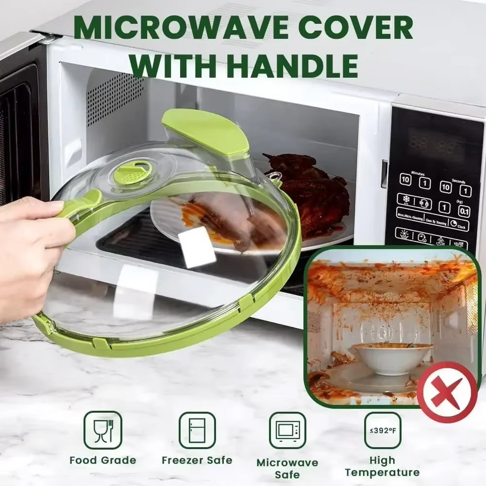 Microwave Cover - Microwave Steamer and Splash Guard
