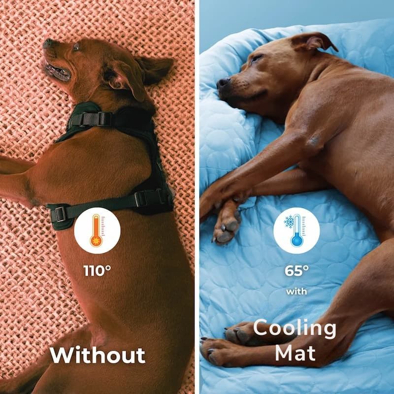 Cooling Mat - Cooling Mat for Dogs – Self-Cooling and Softly Padded