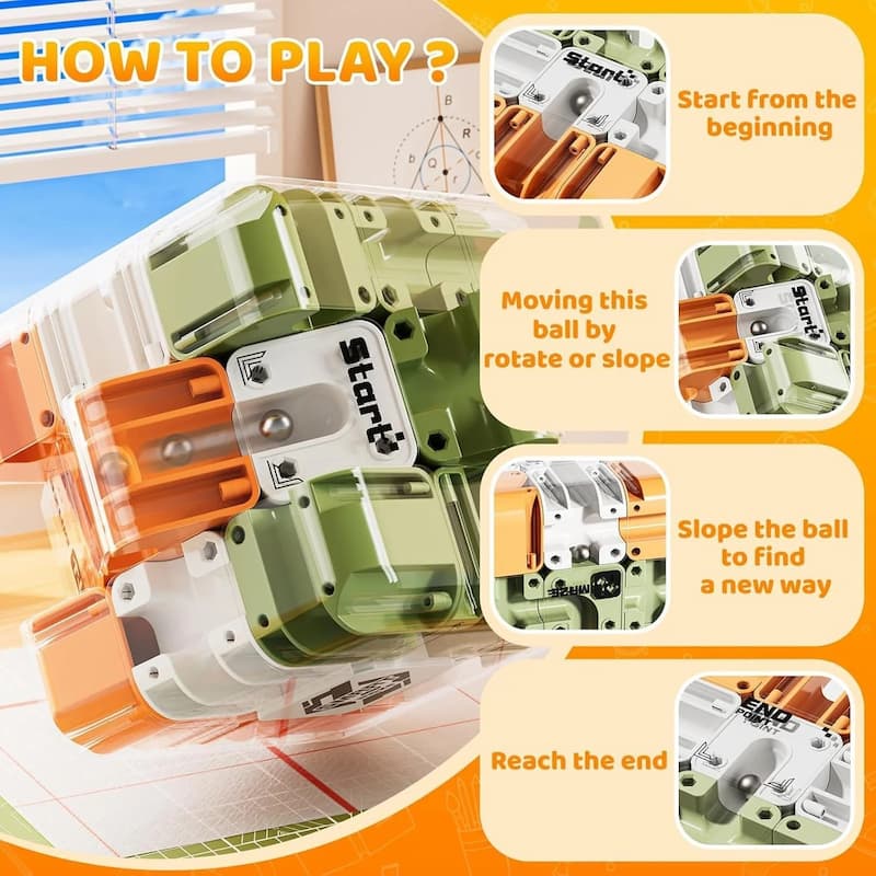 MegaMaze - 3D Maze Puzzle Cube