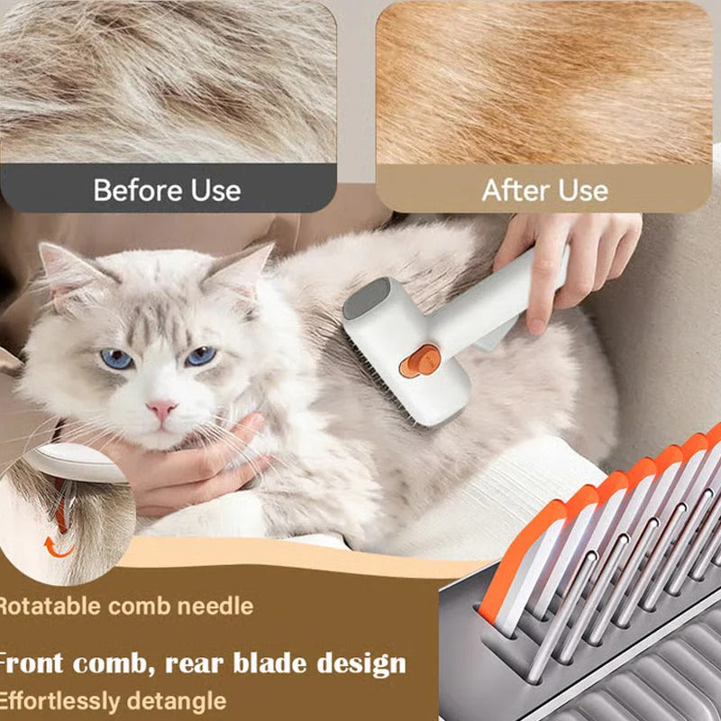 Detangle Brush - 2-in-1 Detangling Brush – Gentle Care & Less Hair Loss