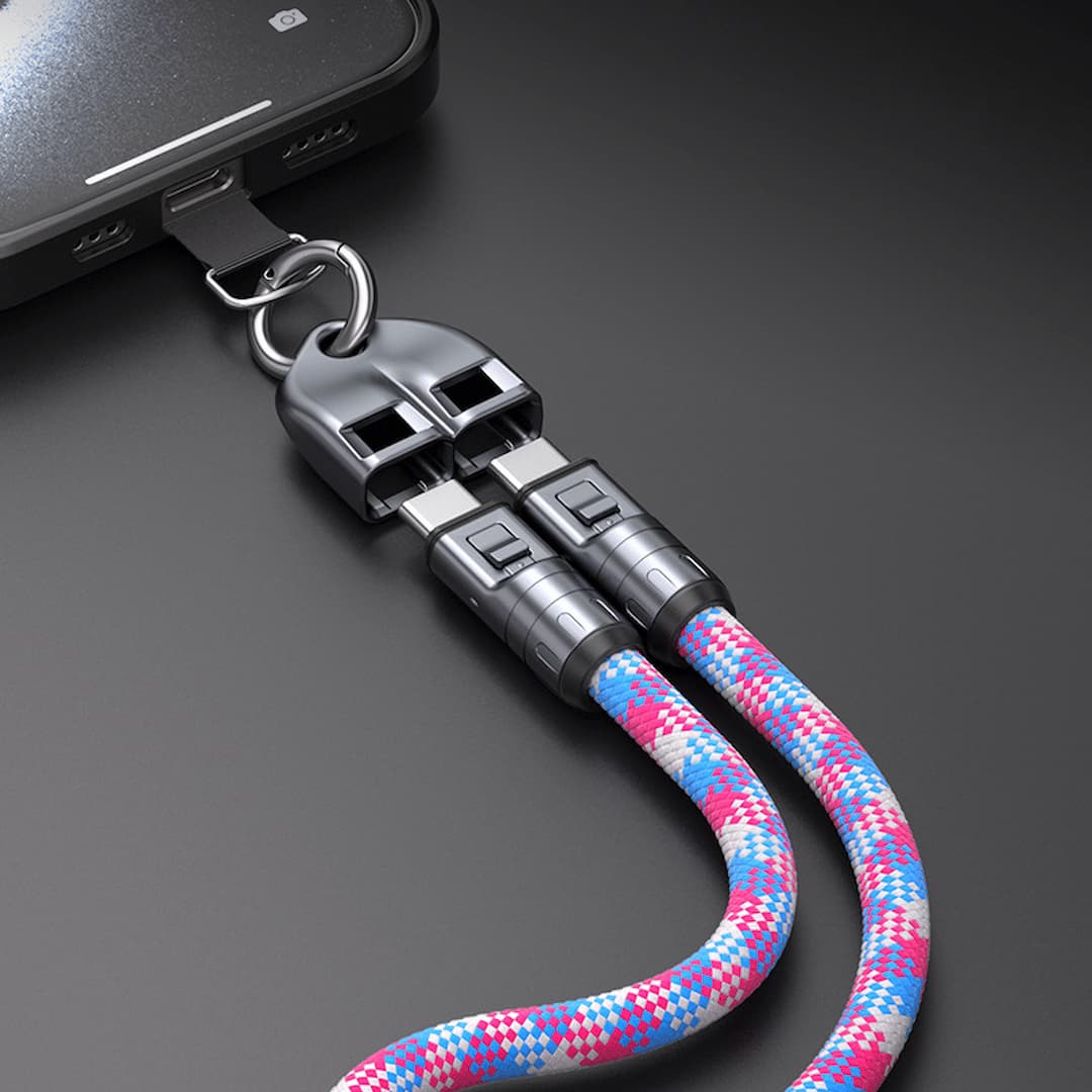 ChargeStrap - 2-in-1 Cable for Quick Charging of Wearables