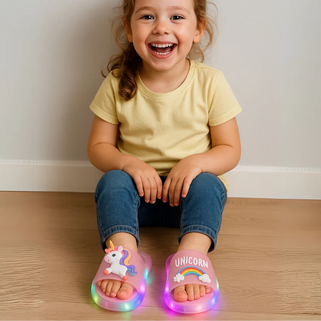 Magical Unicorn Slippers for Kids