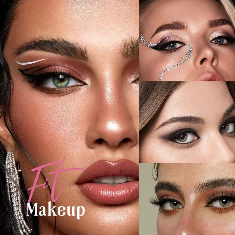 Lazy Eyeshadow Eyelash Stickers