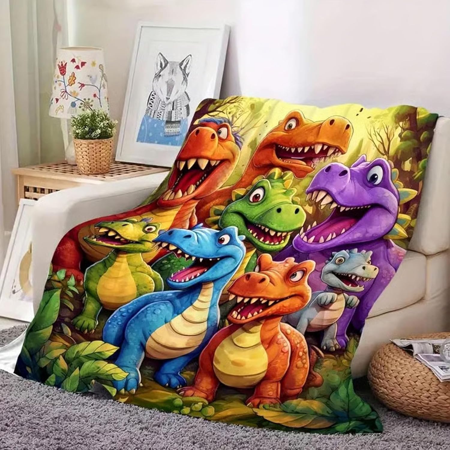DinoBlanket - Cozy Dino Blanket for Kids