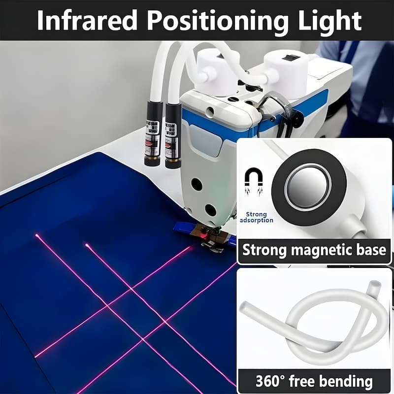 SewLaser - Magnetic Sewing Aid with Light