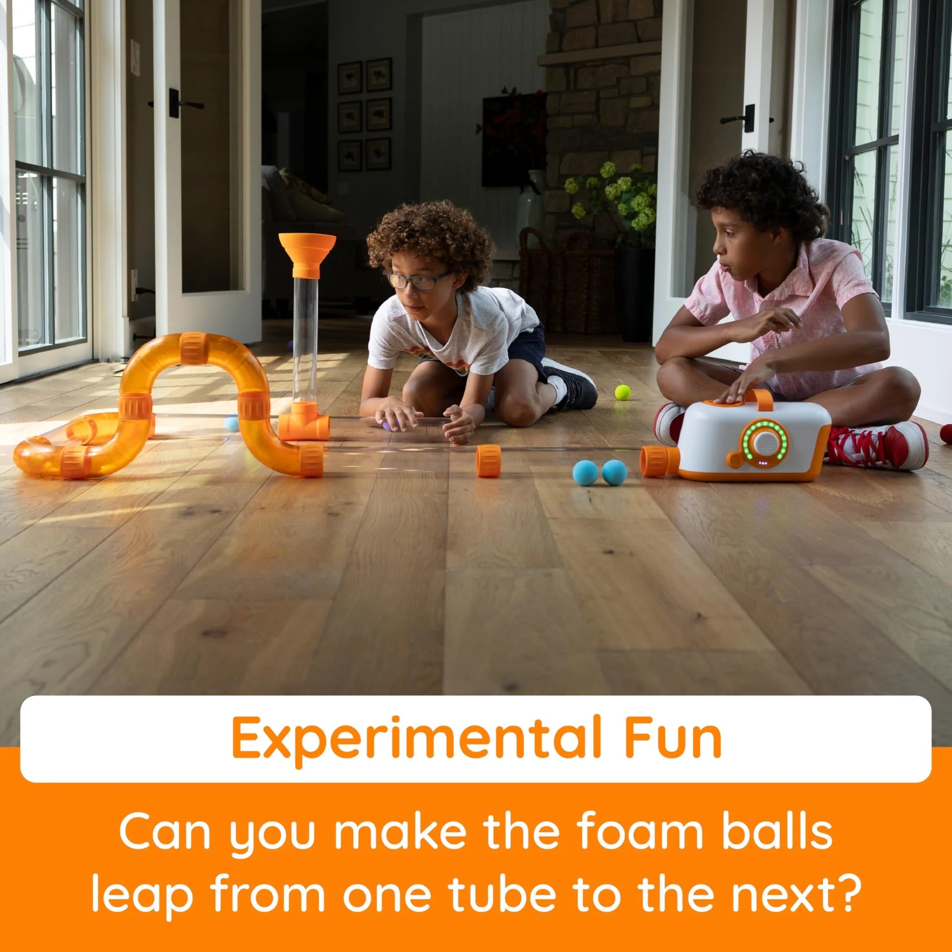 Ball Tube - Infinite Air-Flow Building System | Modular STEM Toy for Creative Minds