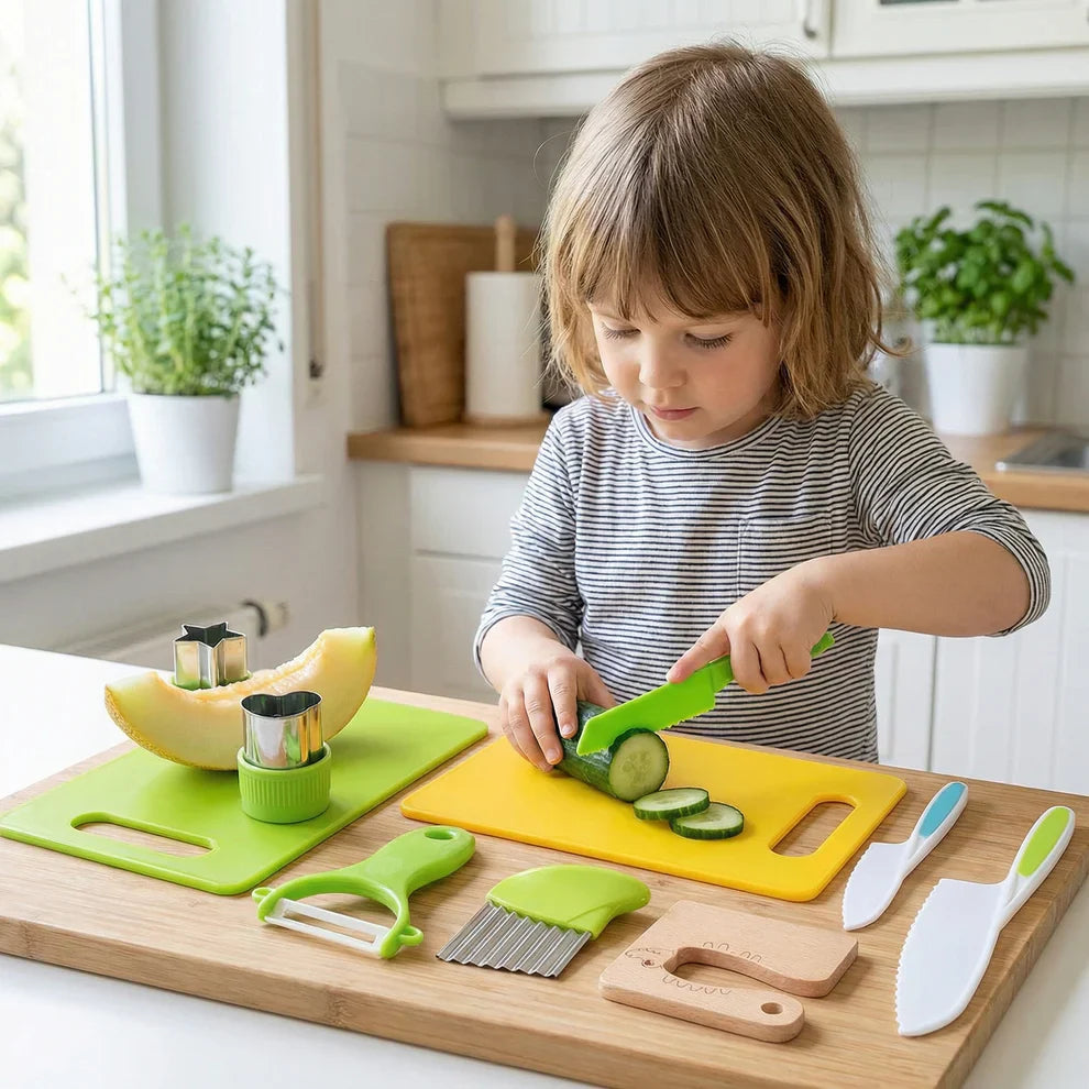 Kids Cooking Knife - Ignite Your Child's Confidence and Creativity with Every Safe Cut