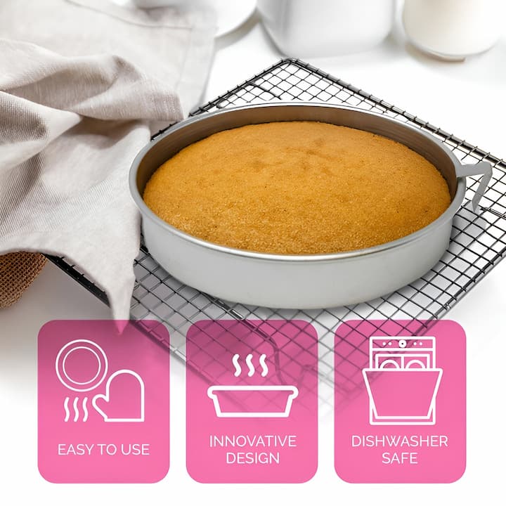 Cake Pan - Cake Form with Release Mechanism