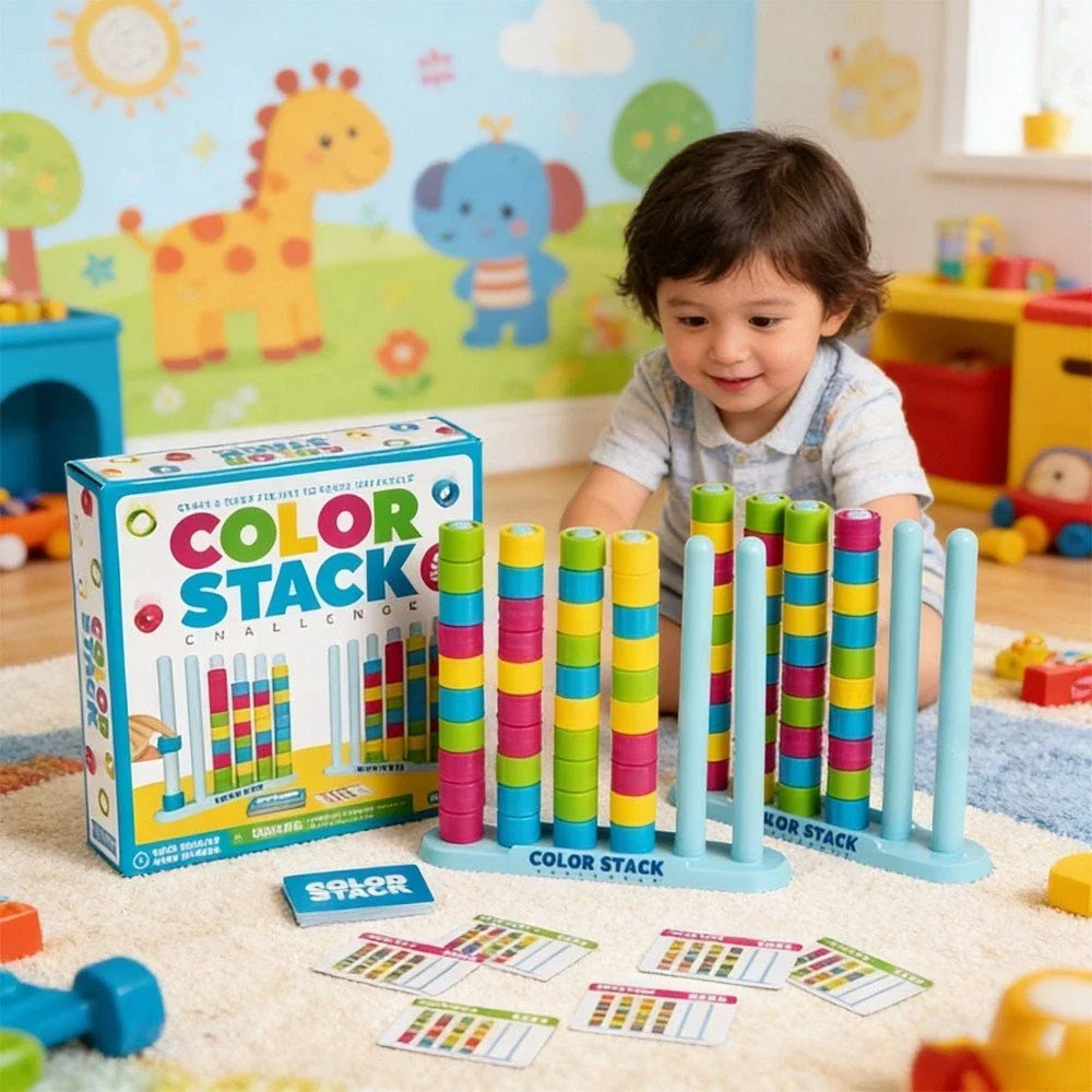 Color Stack - Fast-Paced Logic Puzzle Game