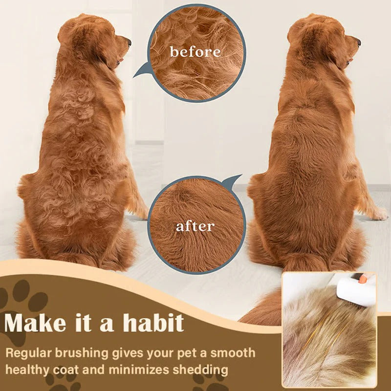 Detangle Brush - 2-in-1 Detangling Brush – Gentle Care & Less Hair Loss