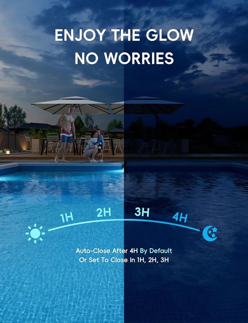Pool Light - Solar-Powered Pool Mood Lighting