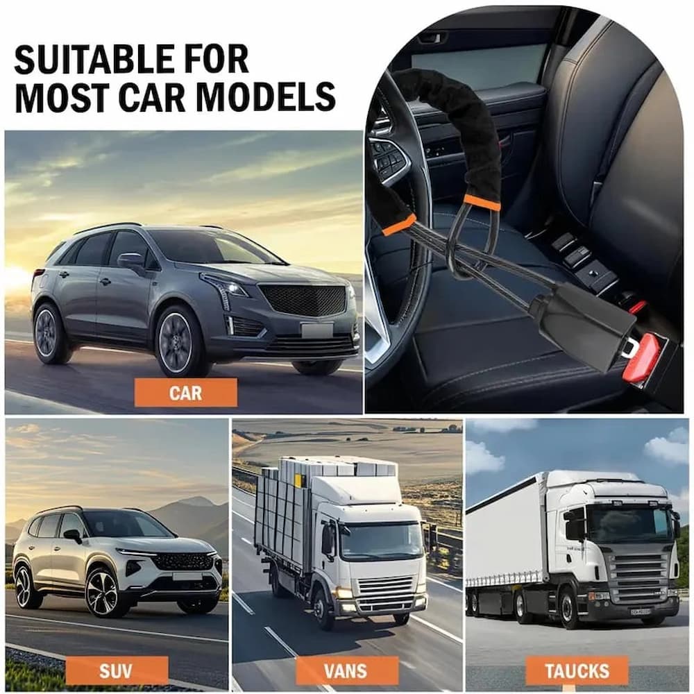 SteeringWheelLock - High-Strength Steering Wheel Protection