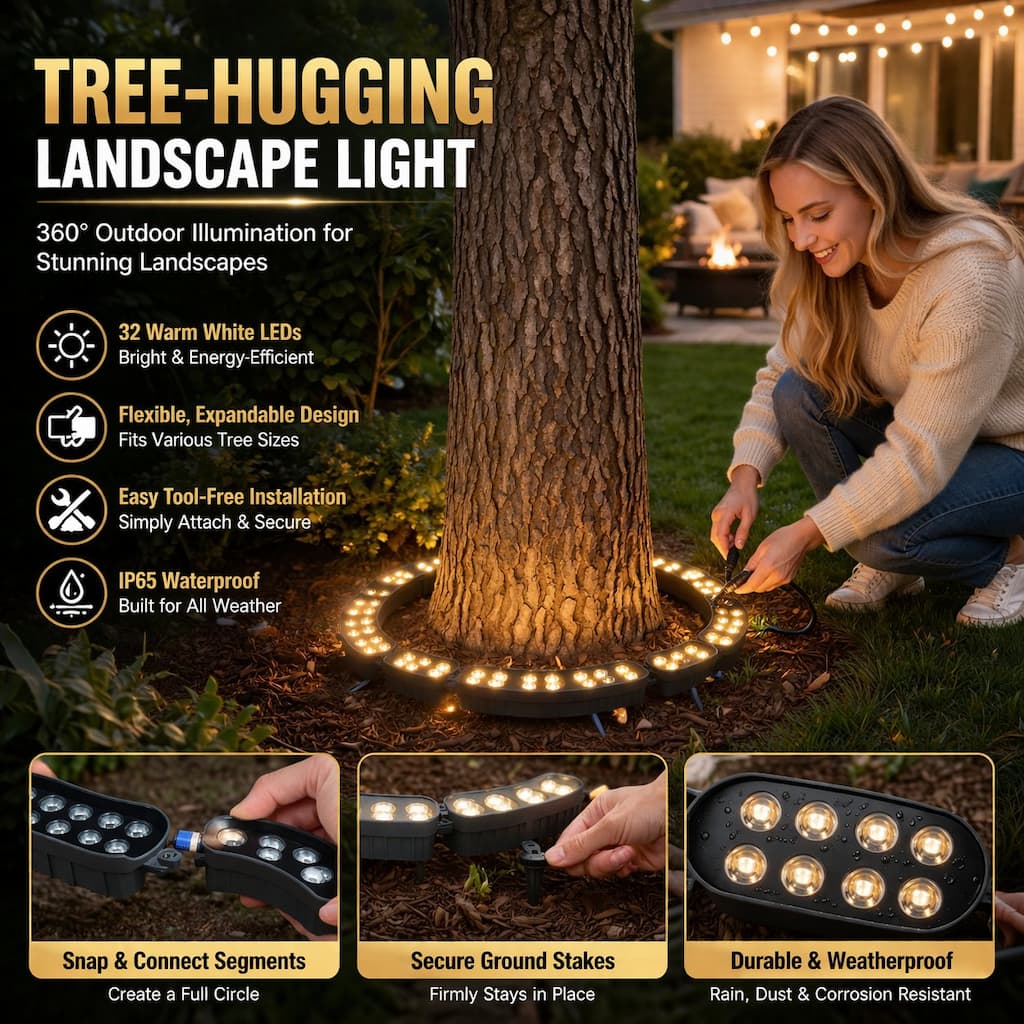 Glow Tree - LED String Lights for Trees