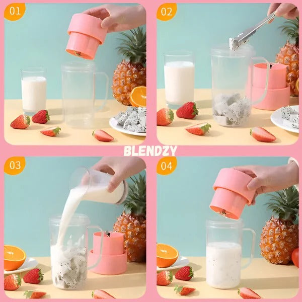 Portable Mason Jar Blender