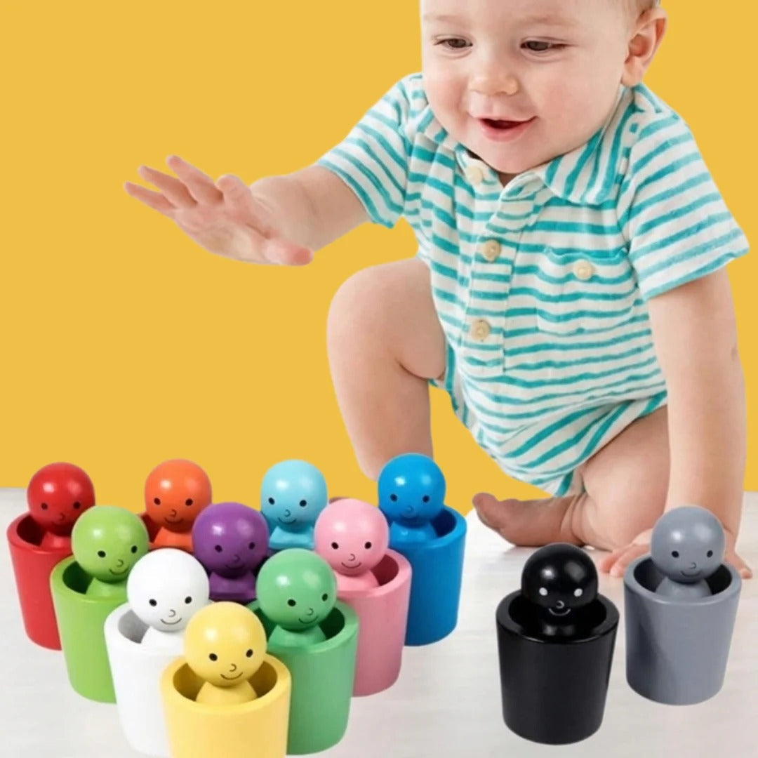 WoodFigures - Montessori Wooden Toys for Easy Learning for Children