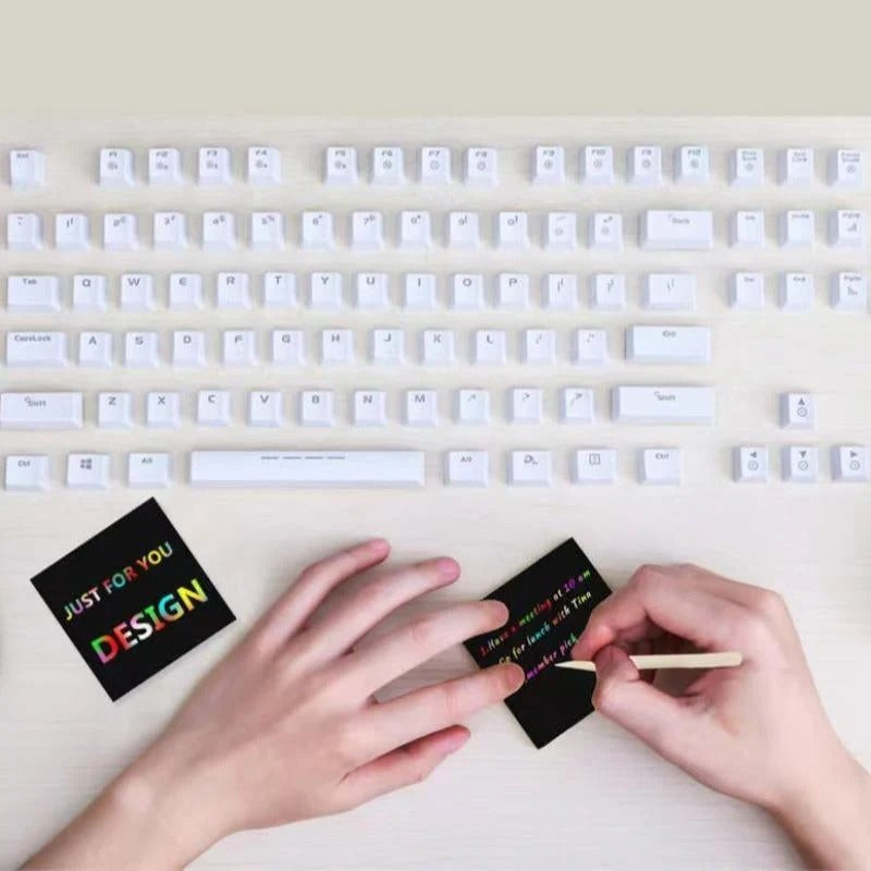 ScratchNotes - 100-piece Creative Toy Set