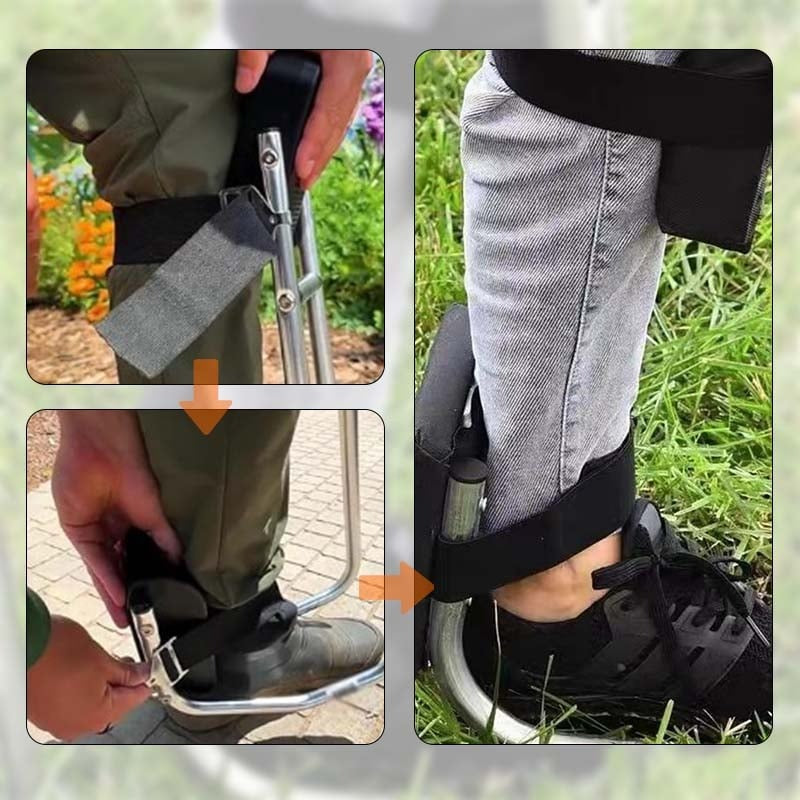 Kneeling Seat - Adjustable Garden Kneeler with Strap