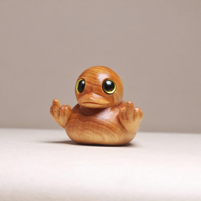 RudeDuck - Middle Finger Wooden