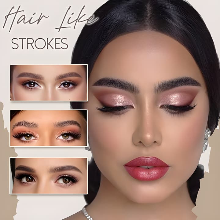 BrowVolumizer - Waterproof Eyebrow Pencil with Full Effect