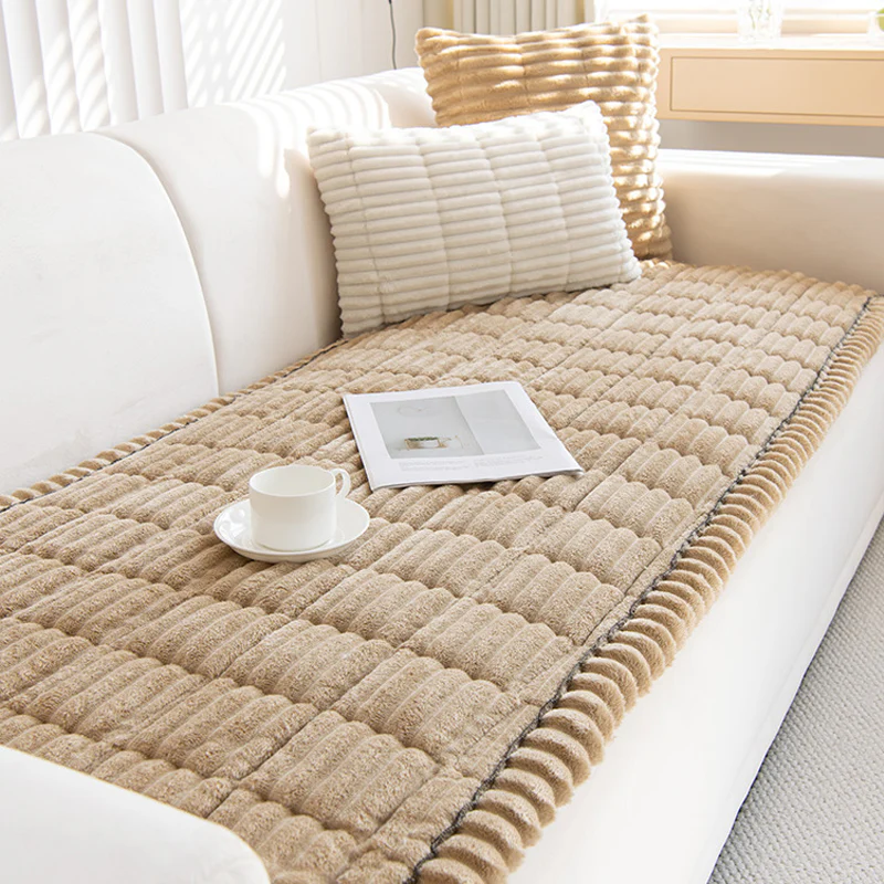 Sofa Mat - Quilted Cord Sofa Cushion | Ideal for Pets