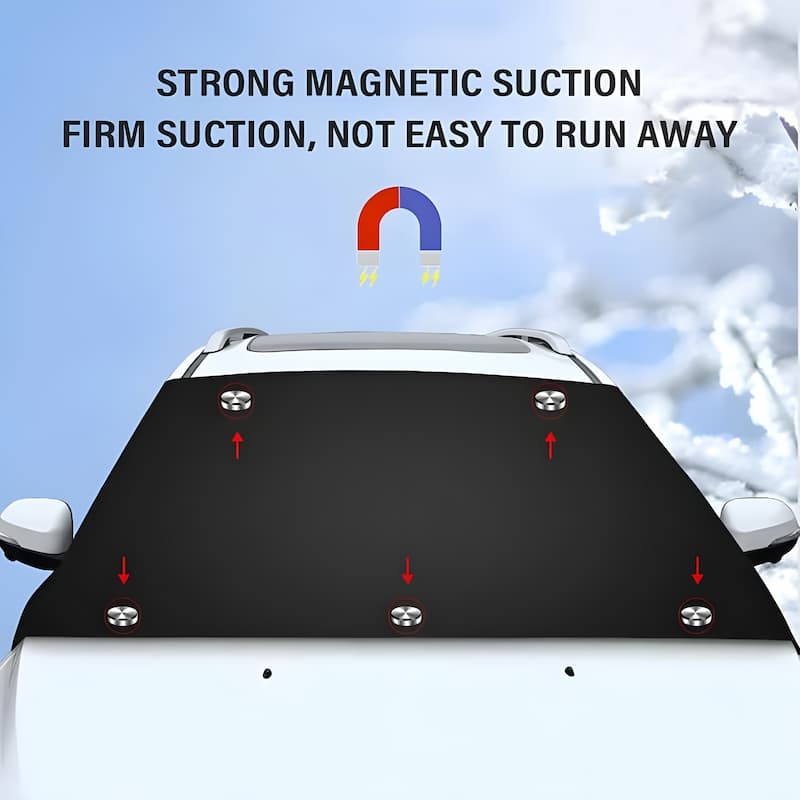 SnowShield - Enhanced Magnetic Windshield Cover