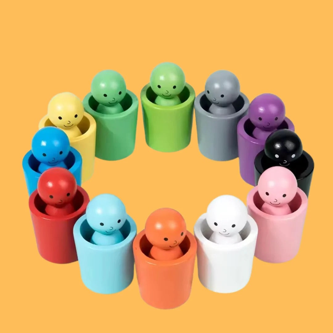 WoodFigures - Montessori Wooden Toys for Easy Learning for Children