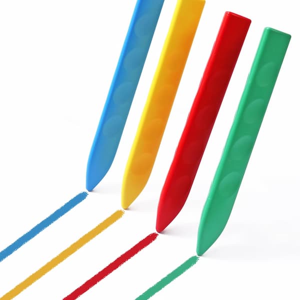 Rainbow Colors - Waterproof Organic Wax Crayons (48 Colors)