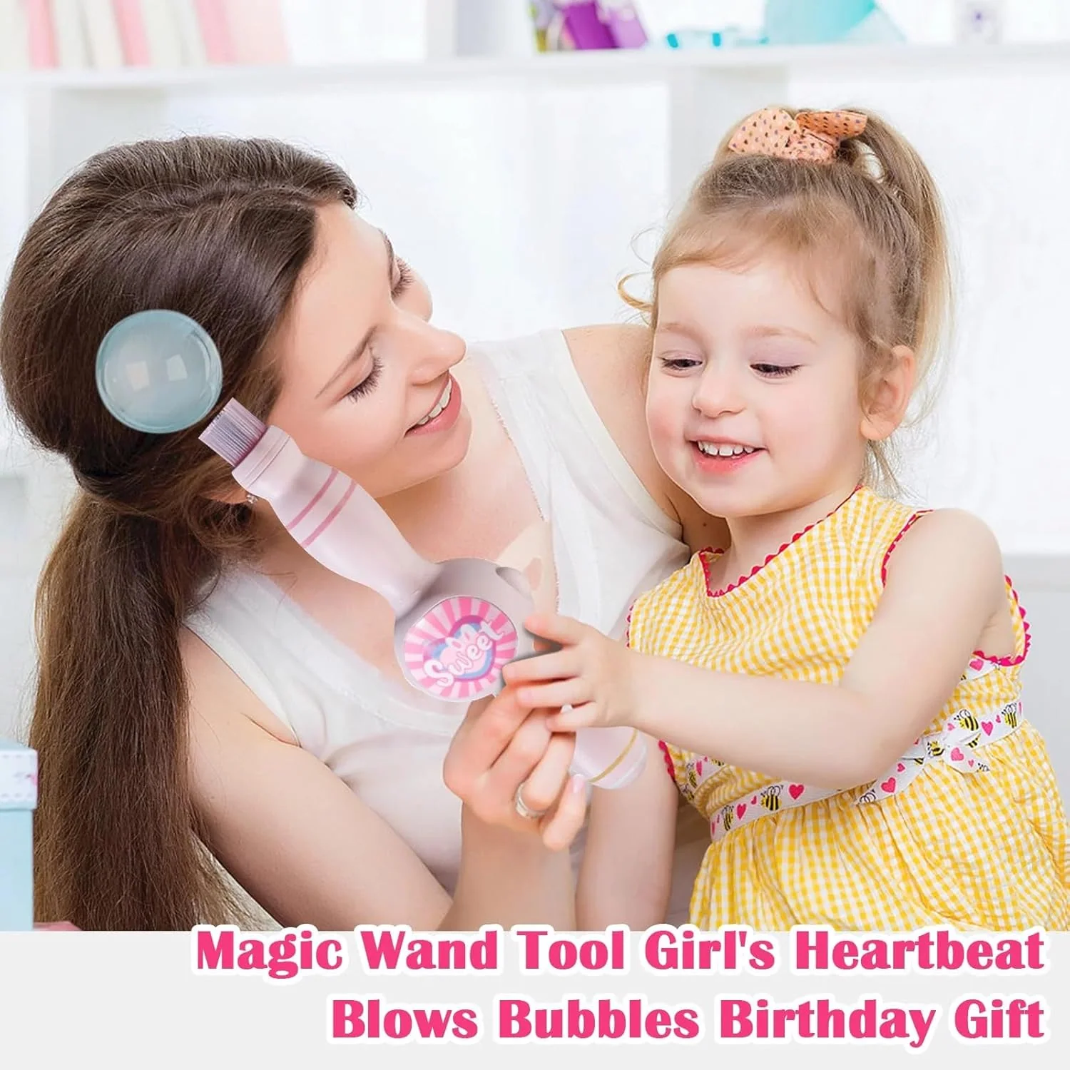 Bubble Wand - Fog-Filled Bubbles with Light and Music