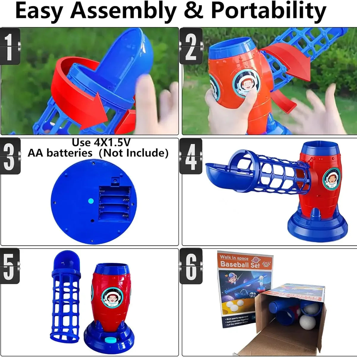 Baseball Launcher - Active fun that is better than sitting in front of a screen!