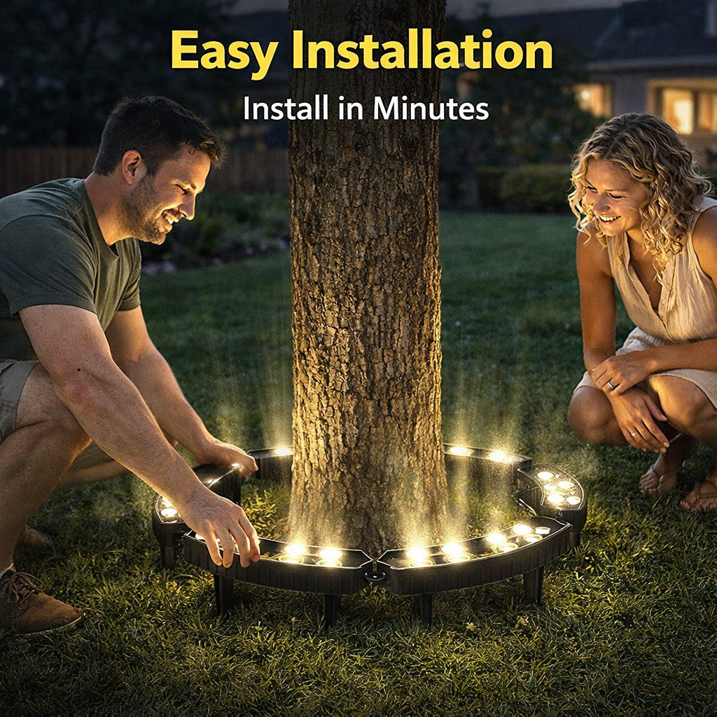 Glow Tree - LED String Lights for Trees