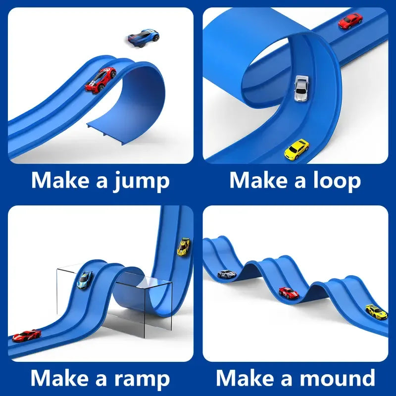 Car Slide - Flexible Race Track Toy