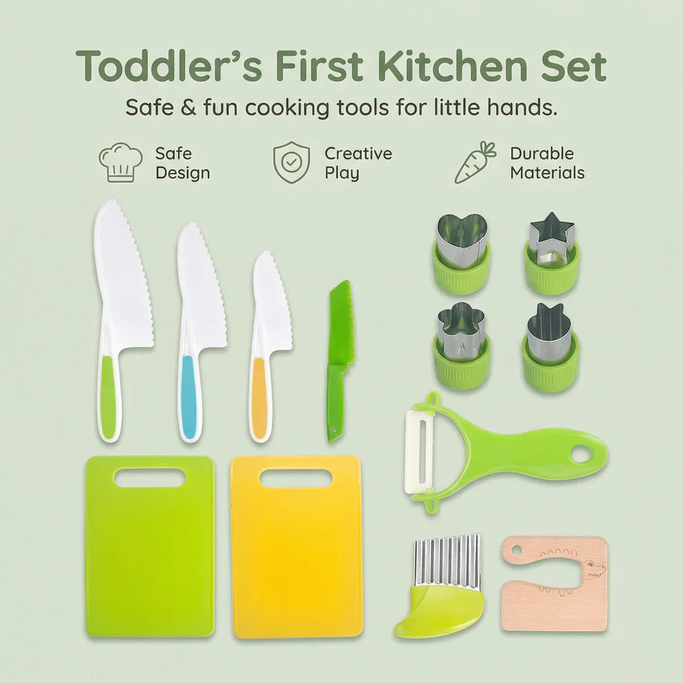 Kids Cooking Knife - Ignite Your Child's Confidence and Creativity with Every Safe Cut