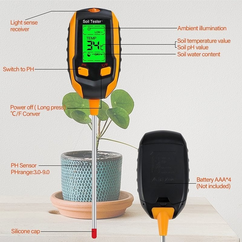 Soil Moisture Meter for Checking Ideal Growth Conditions