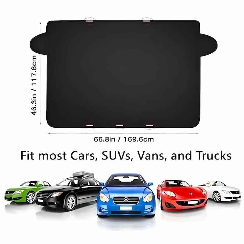 SnowShield - Enhanced Magnetic Windshield Cover