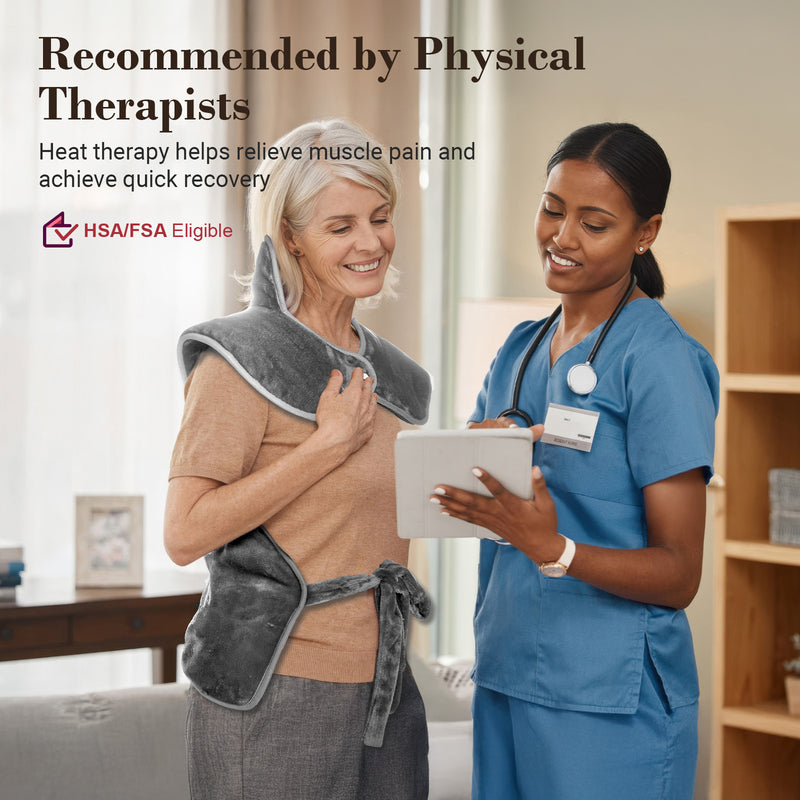 ThermoWrap - Heat, Neck and Shoulder Relaxation, Auto Shut-off