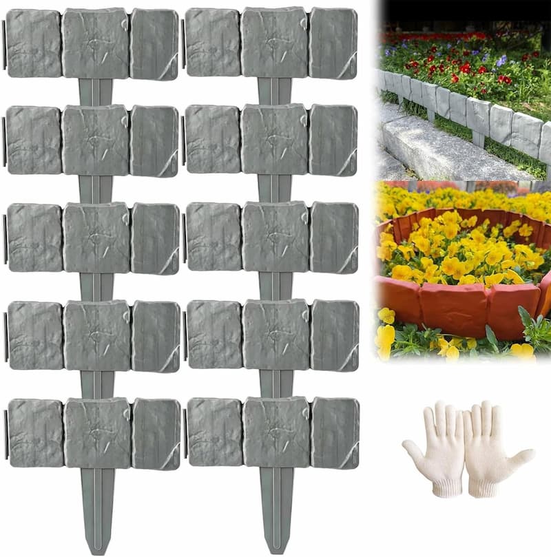 Border Edge - Garden Border made of Artificial Stone